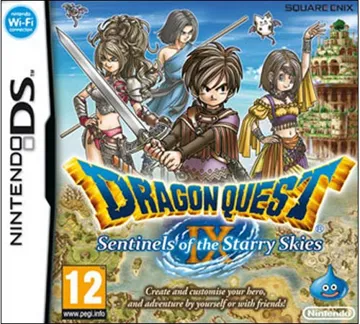 Dragon Quest IX - Sentinels of the Starry Skies (Europe) (En,Fr,De,Es,It) box cover front